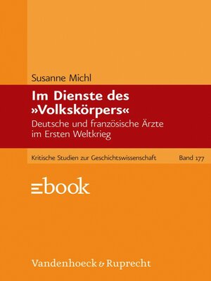cover image of Im Dienste des »Volkskörpers«